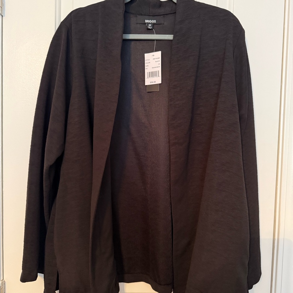 Briggs New York Elegant Black Blazer